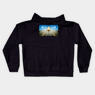 Somewhere In Utah, Just Around The Bend Kids Hoodie